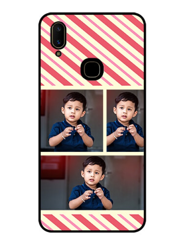 Custom Vivo V11 Personalized Glass Phone Case  - Picture Upload Mobile Case Design