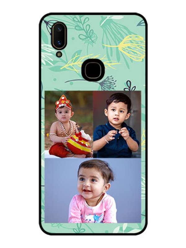 Custom Vivo V11 Photo Printing on Glass Case  - Forever Family Design 