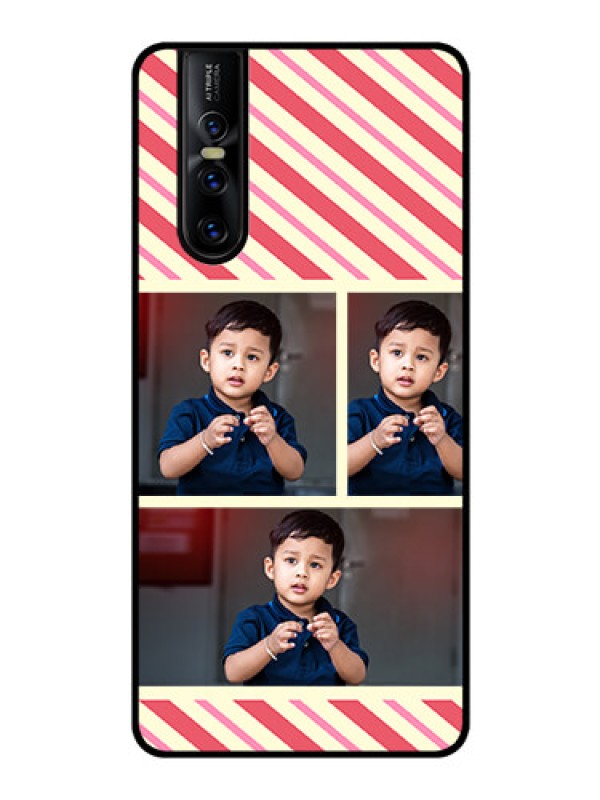 Custom Vivo V15 Pro Personalized Glass Phone Case  - Picture Upload Mobile Case Design
