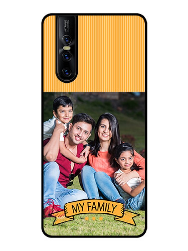 Custom Vivo V15 Pro Custom Glass Phone Case  - My Family Design