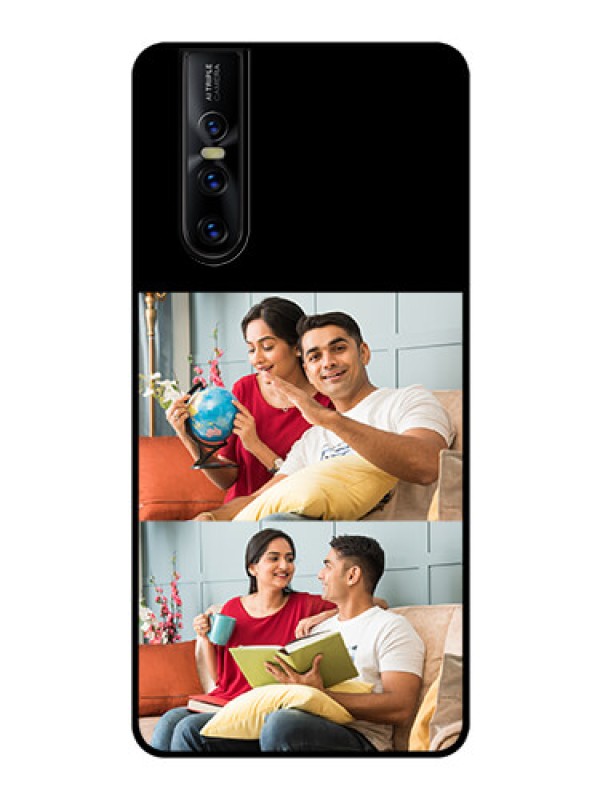 Custom Vivo V15 Pro 2 Images on Glass Phone Cover
