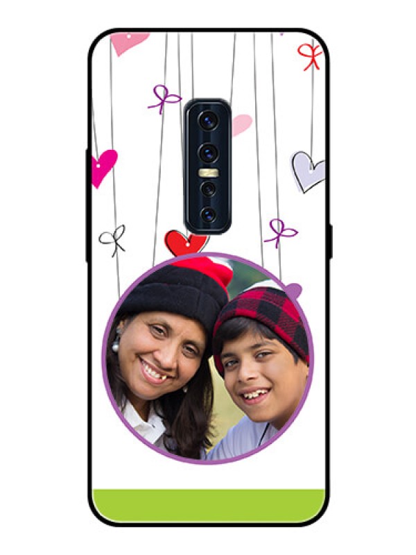 Custom Vivo V17 Pro Photo Printing on Glass Case  - Cute Kids Phone Case Design