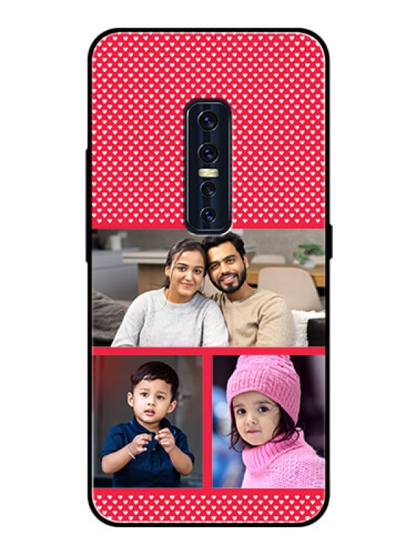Custom Vivo V17 Pro Personalized Glass Phone Case  - Bulk Pic Upload Design