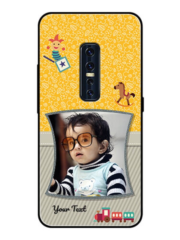 Custom Vivo V17 Pro Personalized Glass Phone Case  - Baby Picture Upload Design