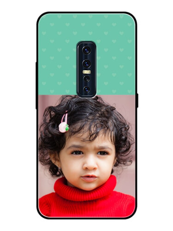 Custom Vivo V17 Pro Custom Glass Phone Case  - Lovers Picture Design