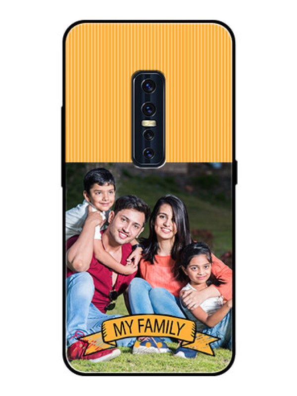Custom Vivo V17 Pro Custom Glass Phone Case  - My Family Design