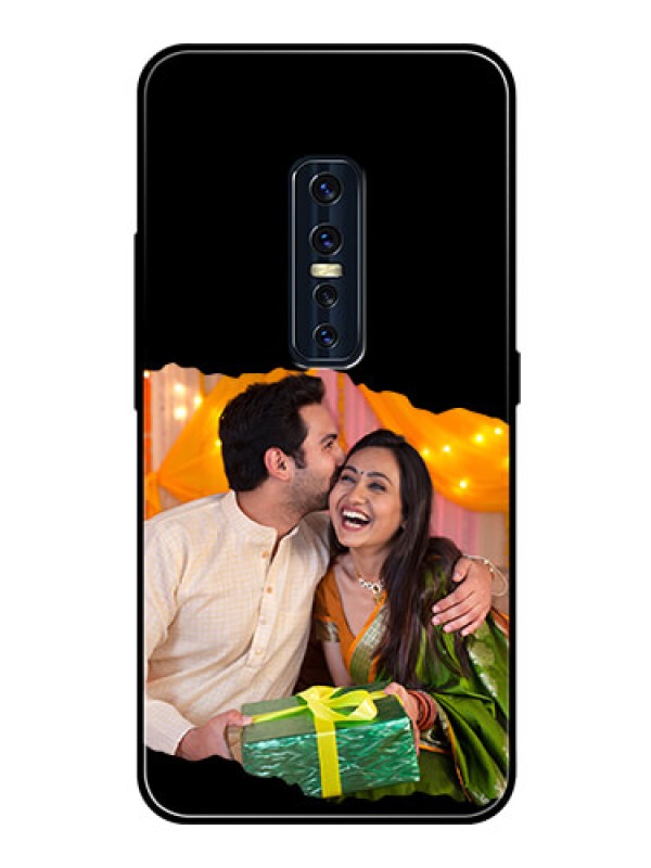 Custom Vivo V17 Pro Custom Glass Phone Case - Tear-off Design