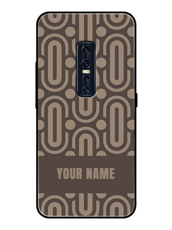 Custom Vivo V17 Pro Custom Glass Phone Case - Captivating Zero Pattern Design