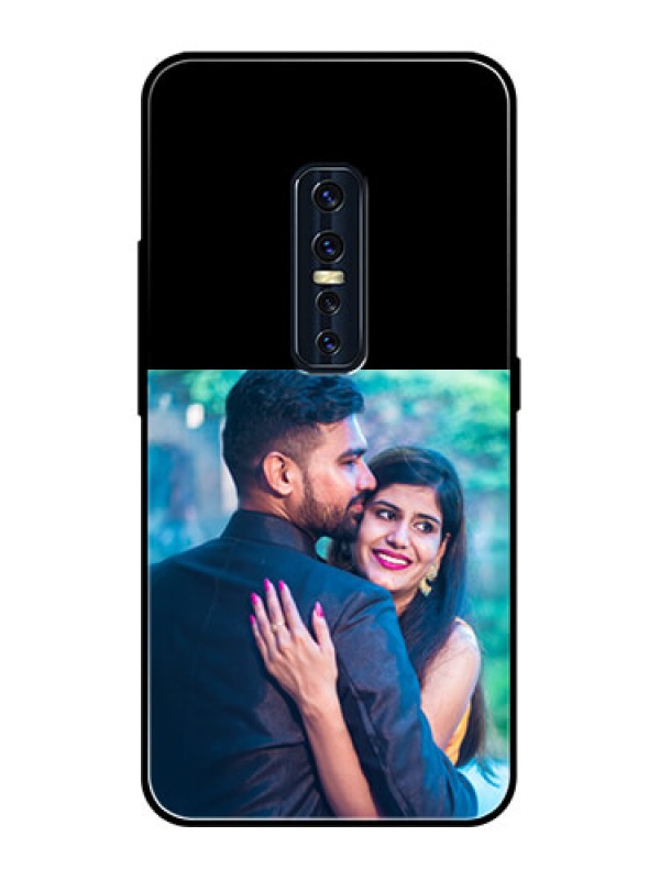 Custom Vivo V17 Pro Custom Glass Phone Case - Upload Full Picture With Custom Color Design
