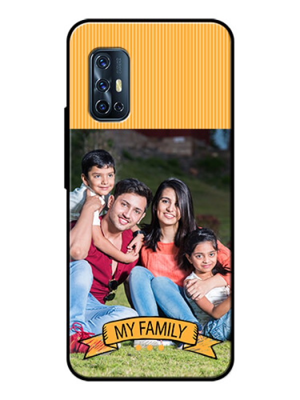 Custom Vivo V17 Custom Glass Phone Case  - My Family Design