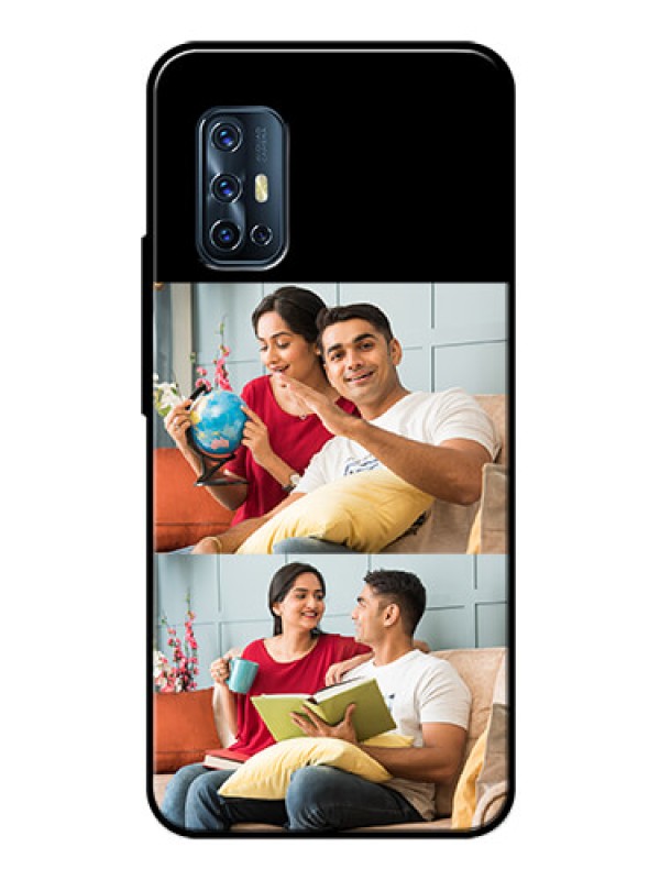 Custom Vivo V17 2 Images on Glass Phone Cover