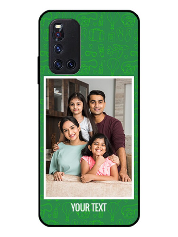 Custom Vivo V19 Personalized Glass Phone Case  - Picture Upload Design