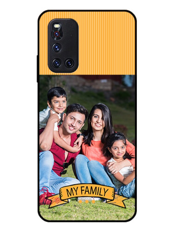 Custom Vivo V19 Custom Glass Phone Case  - My Family Design
