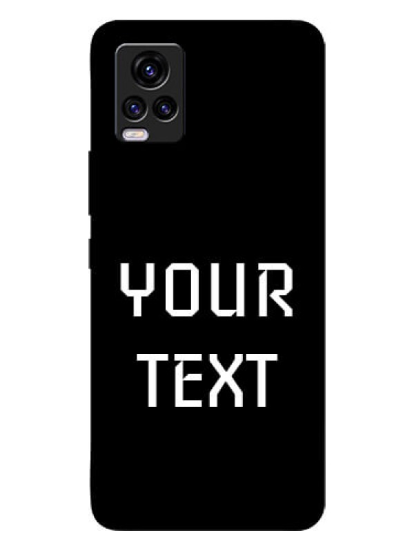 Custom Vivo V20 2021 Your Name on Glass Phone Case