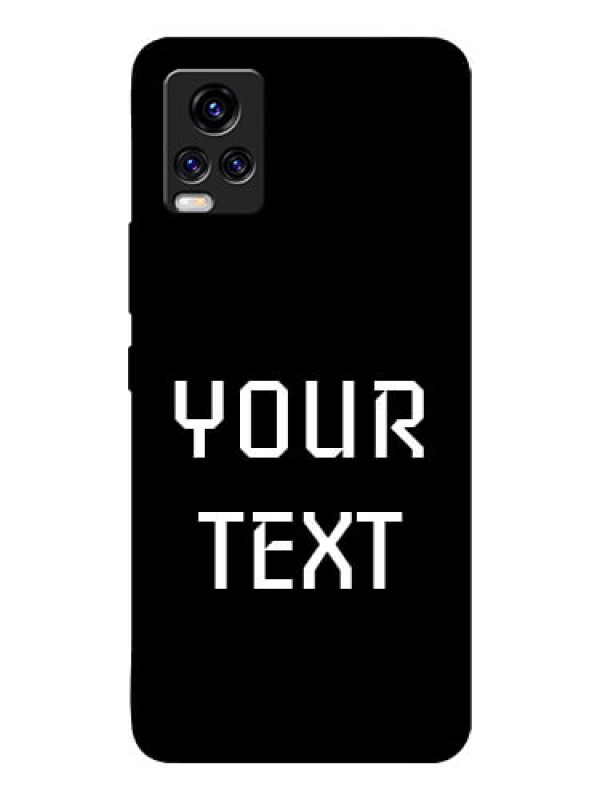 Custom Vivo V20 Pro Your Name on Glass Phone Case