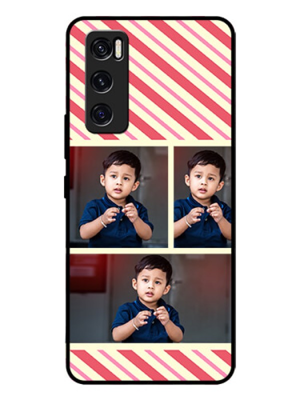 Custom Vivo V20 Se Personalized Glass Phone Case  - Picture Upload Mobile Case Design