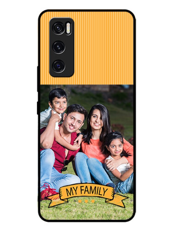 Custom Vivo V20 Se Custom Glass Phone Case  - My Family Design