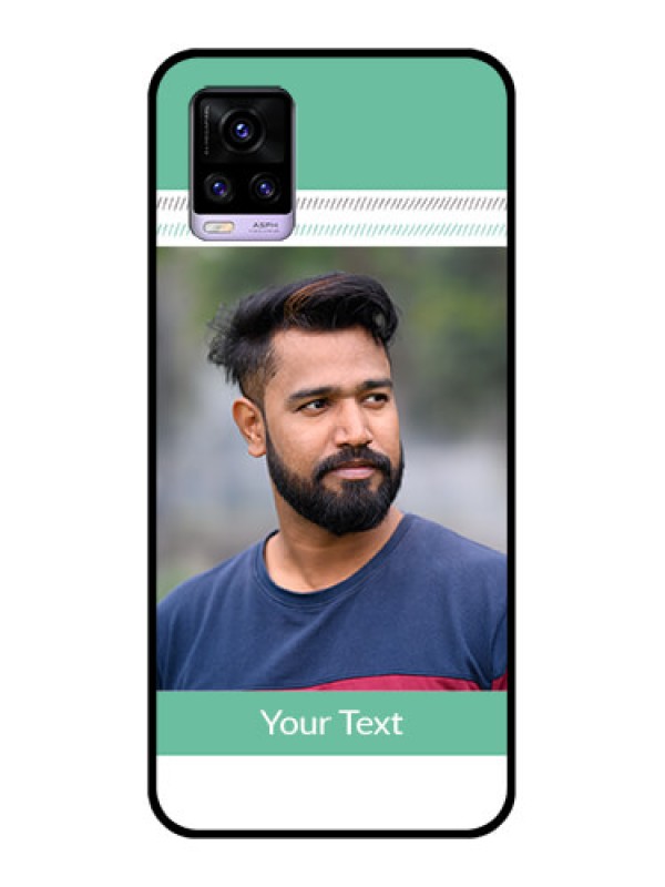 Custom Vivo V20 Custom Glass Phone Case  - Premium Cases for Girls