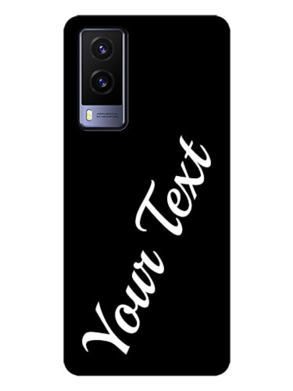Custom Vivo V21E 5G Custom Glass Mobile Cover with Your Name
