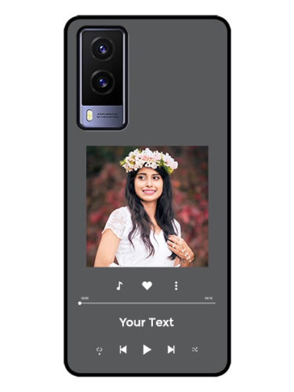 Custom Vivo V21E 5G Custom Glass Mobile Case - Play The Music Design