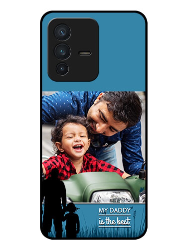 Custom Vivo V23 5G Custom Glass Mobile Case - Best dad design