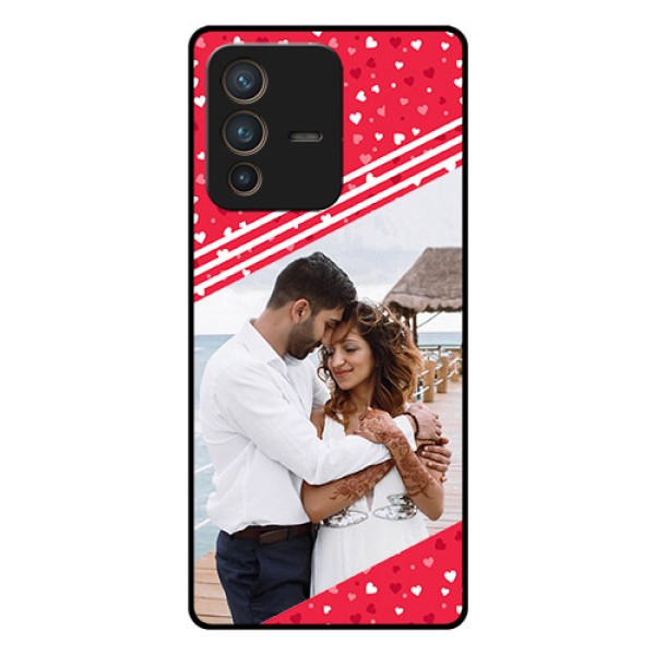 Vivo V23 Pro 5G Custom Glass Mobile Case - Valentines Gift Design