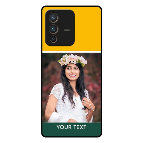 Vivo V23 Pro 5G Photo Printing on Glass Case - Love You Design