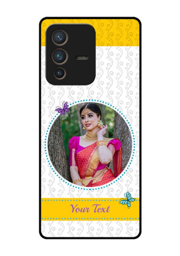 Vivo V23 Pro 5G Custom Glass Mobile Case - Girls Premium Case Design