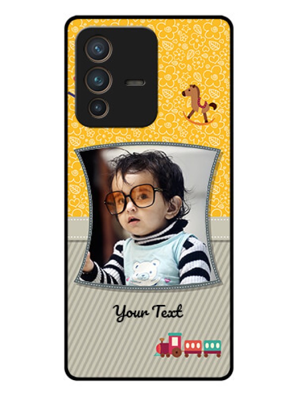 Custom Vivo V23 Pro 5G Personalized Glass Phone Case - Baby Picture Upload Design