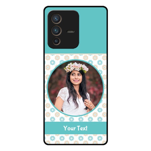 Vivo V23 Pro 5G Custom Glass Mobile Case - Beautiful Flowers Design Vivo V23 Pro 5G Custom Glass Mobile Case - Beautiful Flowers Design