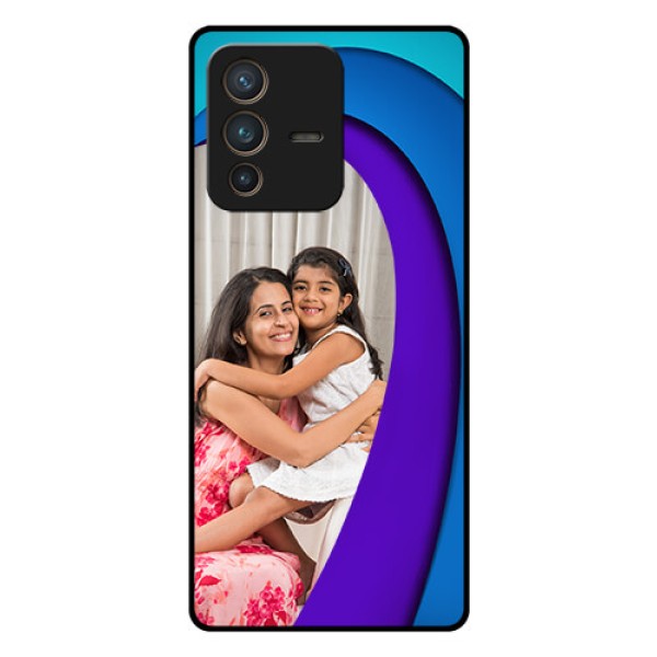 Vivo V23 Pro 5G Photo Printing on Glass Case - Simple Pattern Design Vivo V23 Pro 5G Photo Printing on Glass Case - Simple Pattern Design