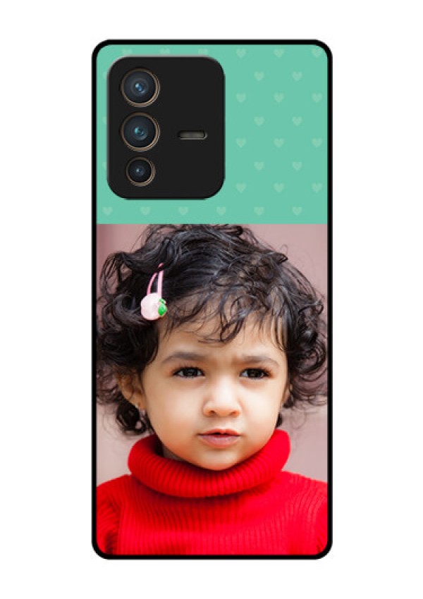 Vivo V23 Pro 5G Custom Glass Phone Case - Lovers Picture Design