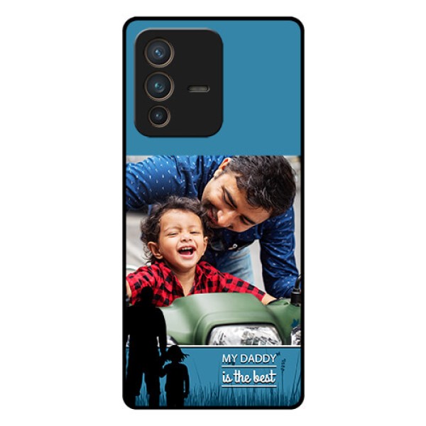 Vivo V23 Pro 5G Custom Glass Mobile Case - Best dad design