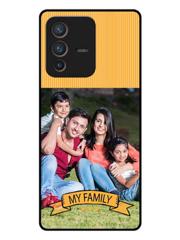 Custom Vivo V23 Pro 5G Custom Glass Phone Case - My Family Design