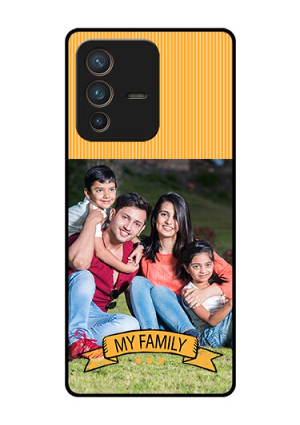 Vivo V23 Pro 5G Custom Glass Phone Case - My Family Design