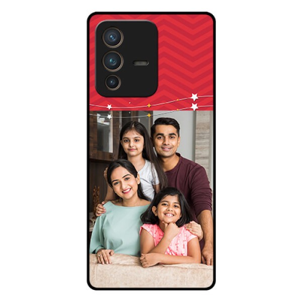 Vivo V23 Pro 5G Personalized Glass Phone Case - Happy Family Design Vivo V23 Pro 5G Personalized Glass Phone Case - Happy Family Design