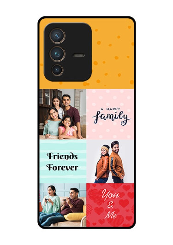 Vivo V23 Pro 5G Personalized Glass Phone Case - Images with Quotes Design