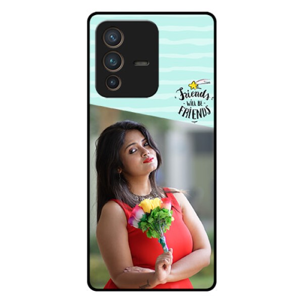Vivo V23 Pro 5G Custom Glass Phone Case - Friends Picture Icon Design Vivo V23 Pro 5G Custom Glass Phone Case - Friends Picture Icon Design