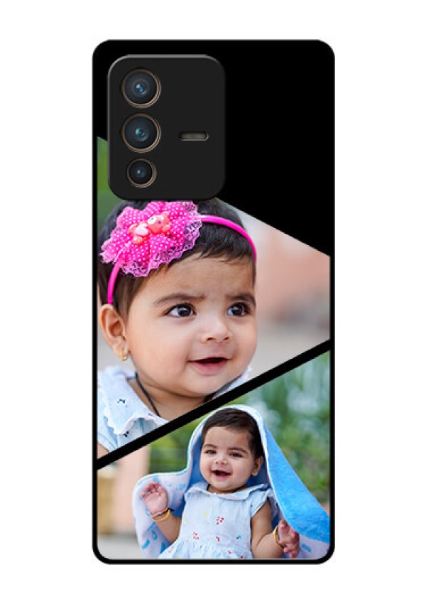 Vivo V23 Pro 5G Custom Glass Phone Case - Semi Cut Design