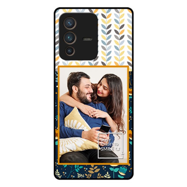 Vivo V23 Pro 5G Custom Glass Mobile Case - Pattern Design