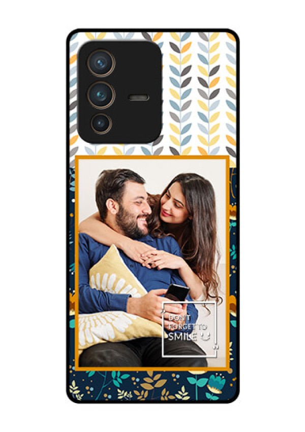 Vivo V23 Pro 5G Custom Glass Mobile Case - Pattern Design