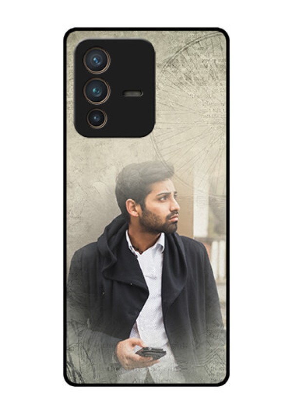 Vivo V23 Pro 5G Custom Glass Phone Case - with vintage design