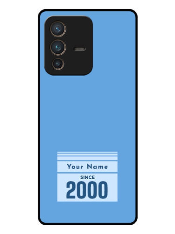 Custom Vivo V23 Pro 5G Custom Glass Mobile Case - Custom Year of birth Design