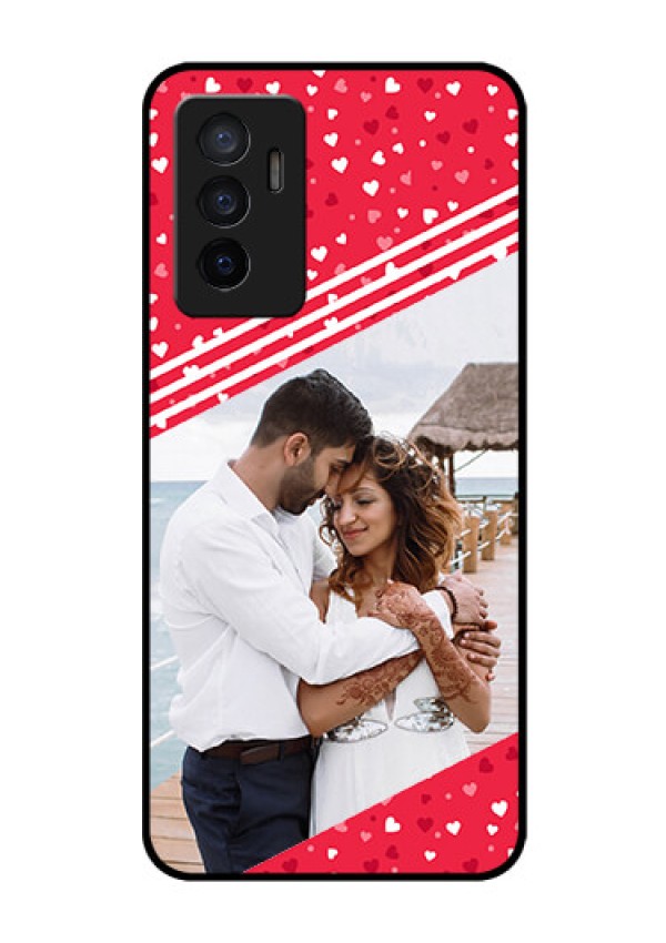 Vivo V23e 5G Custom Glass Mobile Case - Valentines Gift Design