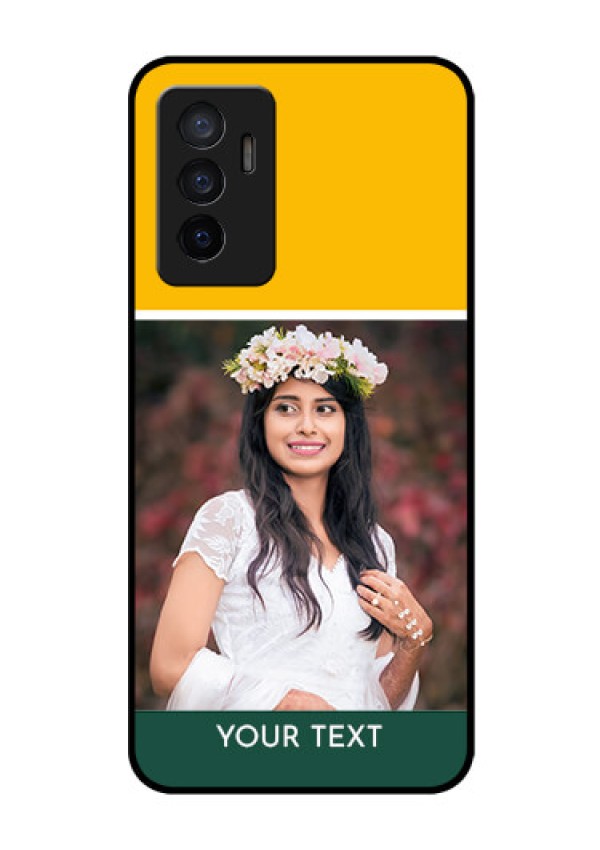 Vivo V23e 5G Photo Printing on Glass Case - Love You Design