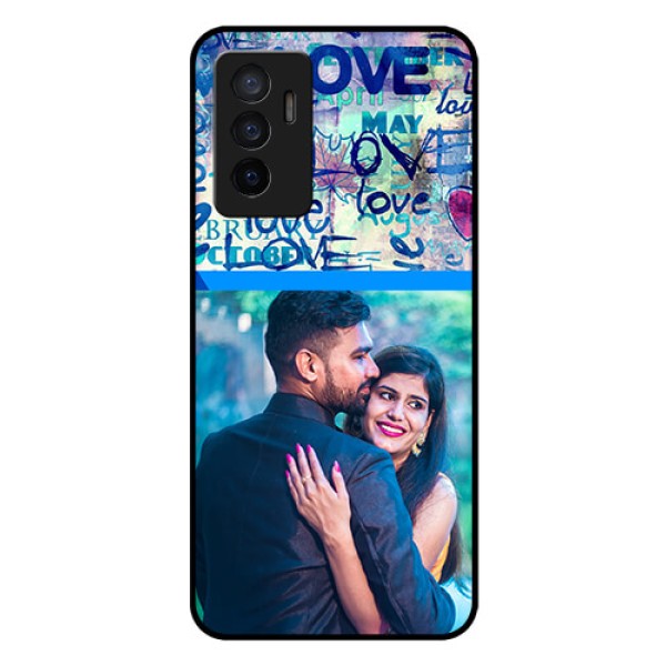 Vivo V23e 5G Custom Glass Mobile Case - Colorful Love Design Vivo V23e 5G Custom Glass Mobile Case - Colorful Love Design