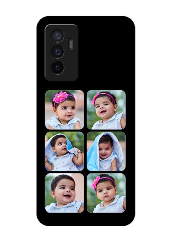 Vivo V23e 5G Photo Printing on Glass Case - Multiple Pictures Design