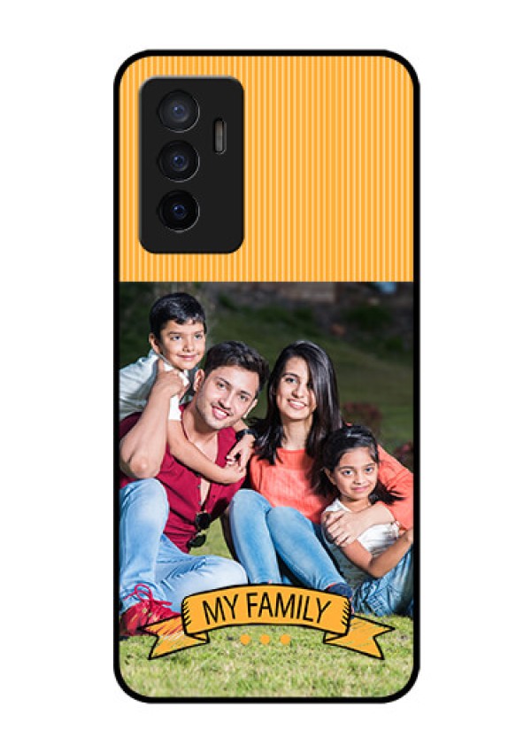 Vivo V23e 5G Custom Glass Phone Case - My Family Design