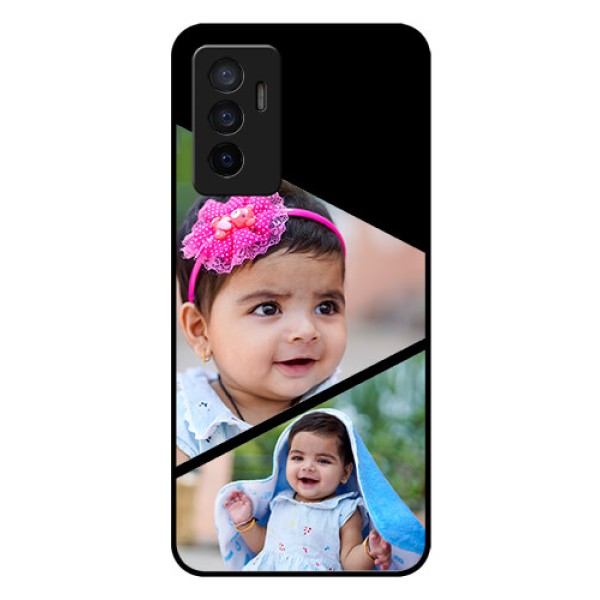 Vivo V23e 5G Custom Glass Phone Case - Semi Cut Design