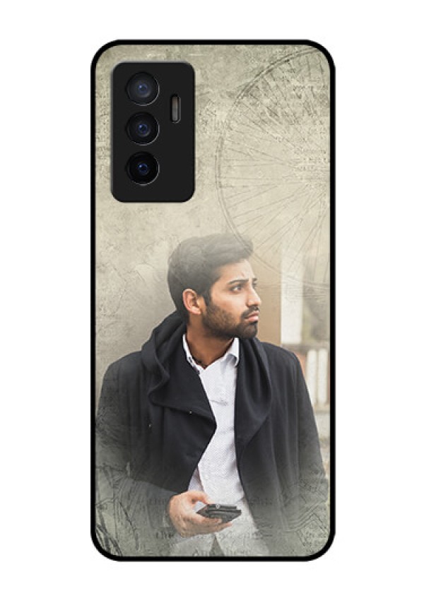 Vivo V23e 5G Custom Glass Phone Case - with vintage design